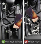 USB Type C Charger Cable Fast Charging [3FT+6FT], 2Pack Coiled USB A to USB C Charger Cable for Car Android Auto USB C Charger Cord, USBC Cable Compatible with iPhone 16/15/Samsung Galaxy A10e A20 S20