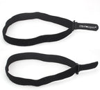 12 Pack 1 x 24 Inches Hook and Loop Reusable Fastening Cable Tie Down Straps by Wisdompro - Reusable, Durable Functional Cinch Strap to Keep Your Home, Office, Workspace from Tangled Messes of Cords