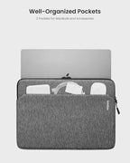 tomtoc Slim Laptop Sleeve for 14-inch MacBook Pro M4/M3/M2/M1 Pro/Max 2024-2021, Water-Resistant Protective Case for 13.8 Inch Surface Laptop AI PC, Accessory Bag