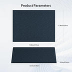 12 Pack Acoustic Panels Self Adhesive Sound Proof Foam, High Density Sound Acoustic Panel, 16X12X0.4 Inch 4:3 Rectangle Panels in Home, Office, Reccording Room, Studio,More(Dark Blue)