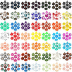 Yilloog 350 Pcs Compatible with DND Dice Sets Bulk Polyhedral Dice with Drawstring Bag Dice Multi Role Playing Table Game D4 D6 D8 D10 D% D12 D20 Compatible with Dungeons and Dragons (Classic Style)