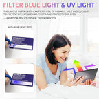 2 Pack Like Paper Screen Protector for iPad Air 5th & Air 4th (10.9 Inch)/ iPad Pro 11 (2022/21/20/18), Matte Anti Glare PET Film/Blue Light Filter/Drawing & Writing Feel Like on Paper
