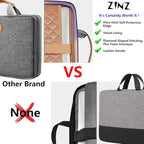 ZINZ Slim Expandable 13 13.3 13.6 14 Laptop Case Sleeve Compatible with MacBook Air/Pro 13-14 M1 M2 M3 2021-2023 Pro/Max,13.5 Surface Laptop 4/3,D01G01