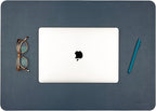 ANECDOTE Vegan Leather Desk Pad - 23.6"x17" Desk Mat for Your Office. This Quality Large Mouse Pad has Chic Elegance, Professional Look & Satisfying Touch - The Perfect Leather Mouse Pad for You!
