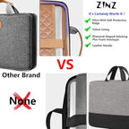 ZINZ Slim Expandable Laptop Case 15.6 Inch Sleeve Upgraded Protective Durable Recycled Carrying Case Compatible with MacBook 15" & 16" and Most 15" 15.6" 16" Notebook,D01G03