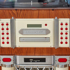 Arkrocket Full Size Jukebox Vinyl Record Player Bluetooth USB SD CD Player Radio Retro Turntable Classic Jukebox (Taurus - Classic)