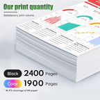 952XL High Yield Ink Cartridges Combo Pack Replacement for HP 952XL 952 Ink Cartridge Work with OfficeJet Pro 8710 7740 8720 8715 8210 8703 OfficeJet 8702 Printers (Black Cyan Magenta Yellow 4-Pack)