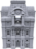 Barrel Riders Barracks by Printable Scenery, 3D Printed Tabletop RPG Scenery and Wargame Terrain 28mm Miniatures