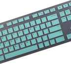 Keyboard Cover Skin for Dell KM636 KB216 KB216t KB216d KB216p Wired & Wireless Keyboard, Dell Optiplex 5250 3050 3240 5460 7450 7050, Dell Inspiron Desktop 24" 27" 5400 5490 7700 7790 3475 3670 3477