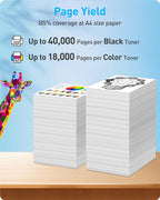 MasaiMara MX51NT MX-51NT Compatible High Yeild Toner Cartridge for Shap MX-51NTBA MX-51NTCA MX-51NTMA MX-51NTYA MX-4110N MX-4111N MX-4140N MX-4141N MX-5110N MX-5111N MX-5140N MX-5141N Printer