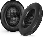 Aurivor Replacement Ear-Pads for Bose Quiet-Comfort QC 35 (ii) 25 15 2 Headphones, Tear-Proof Cushion for QC35 (ii) QC25 QC15 QC2 SoundTrue/SoundLink AE2/AE2i/AE2w Around-Ear Headphones (Black)