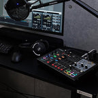 Yamaha AG08 Black 8-Channel Live Streaming Loopback Mixer/USB Interface with Steinberg Software Suite