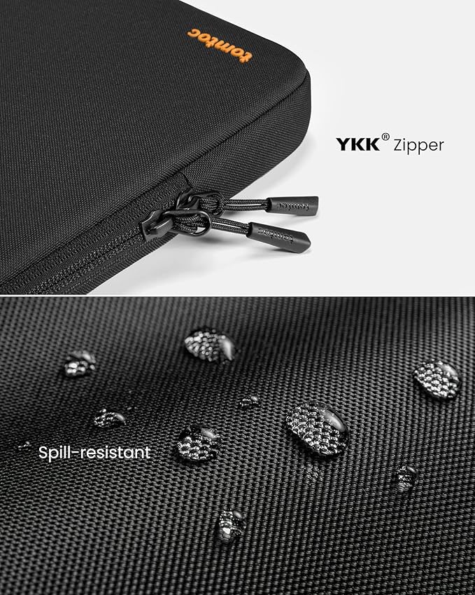 tomtoc 360° Protective Laptop Sleeve for 13.5-14.4 Inch Surface Laptop Studio/6/5/4/3, Surface Book, Water-Resistant Laptop Case for Acer Aspire/Swift 14, ASUS Vivobook/Zenbook 14, Jumper EZbook X3