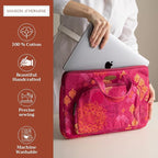 Maison d'Hermine Laptop bag with front pocket Stain and water repellent Cotton canvas