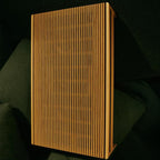 Bang & Olufsen Beosound Level Portable Wi-Fi Multiroom Speaker, Gold Tone/Light Oak