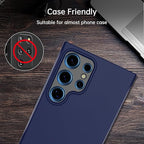 For Samsung Galaxy S23 Ultra Camera Lens Protector, Individual Lens Protector, Ultra HD 9H Tempered Glass Screen Protective Cover, Anti-scratch, Military Grade Drop Protection 2 Set. (Titanium Silver, S23 Ultra)