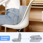 MOSISO Tablet Pillow Stand,Soft Tablet Holder for Lap,Tablet Soft Pad Dock with Pockets&Stylus Slot&4 Viewing Angles Compatible with iPad Pro 12.9,11,10.5,9.7,Air Mini 6,5,4,3, E-Reader, Gray
