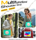 BRAECN for iPad (A16) 11th/10th Generation case 11/10.9 inch 2025/2022 Heavy Duty Shockproof Protective with Pencil Holder Screen Protector 360°Rotating Stand Handle & Shoulder Strap Full Body Cover