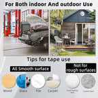 4ft Floor Cord Cover, Silicone Wire Hider, Hide Extension Cords, Protect Cords, Prevent Cable Trips, Heavy-Duty Adhesive-Backed Anti-Trip Cable Protector for Floor, Desk & Wall