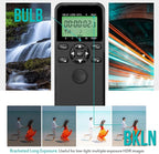 Wireless Shutter Camera Remote Intervalometer Timer Compatible with Nikon D3, D4, D4s, D5, D6, D800, D850, D810, D700, D500, D300, D200, F6, F100, F5, F90, N90s, D1X, D2H; Replaces Nikon MC-30A