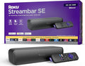 Roku Streambar SE | 2-in-1 TV Soundbar with Built-in 4K/HD/HDR Streaming, Premium Speakers, & Enhanced Speech Clarity for Crisp, Clear Dialogue - Quick Guided Simple Setup