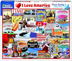 White Mountain Puzzles I Love America - 1000 Piece Jigsaw Puzzle