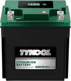TYKOOL YTX14AHL-BS-STD LiFePO4 Lithium Motorcycle Battery,12.8V 7Ah,420CCA,Digital Readout,Powersports Battery, Fits for Motorcycle,ATV,Snowmobile,PWC. 2X Cranking Amps,5X Longer Life.Fast Charging