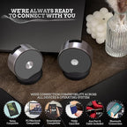 Stereo Bluetooth Speakers - Wireless Computer Speaker for Desktop Laptop PC for Boys & Girls Sister Brother Mom & Dad - Bluetooth Stereo Speakers Home Theater Gaming Rose Gold