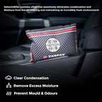 Reusable Car Dehumidifier - Rechargeable Dehumidifier for Car, Trucks, and RVs - Prevent Damp & Moisture on Windscreens with this Portable Moisture Absorber for Car - Dark Grey, 8x