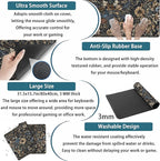 Vintage Floral Desk Mat Blue Wildflowers Mouse Pad Cottagecore Mousepad, XXL Large Extended Gaming Desk Matt for Desktop, Laptop Keyboard Mouse Mat for Women Office Decor Accessories, 31.5x15.75 in