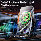 Car Phone Holder Wireless Car Charger, 15W Fast Charging Auto Sensing Clamping Phone Holders for Your Car Vent 360 Adjustable Car Mount for iPhone 16 15 14 13 12 Pro Max, Samsung Glaxy Series