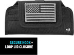 Clip Case Horizontal Universal Phone Holster - XXL - USA Patch