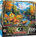 MasterPieces 1000 Piece Jigsaw Puzzle for Adults - Mossy Oak - Wild River Adventure - 19.25"x26.75"