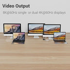 1 FT Short USB4 Cable 2 Packs, 240W USB C to USB C 40gbps Fast Charging, 8K Video Monitor Cord Compatible for Thunderbolt 4, Thunderbolt 3 and USB4 Devices