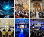 NDI PTZ Camera AI Auto Tracking 3G-SDI/USB3.0/HDMI/LAN PoE 30X Optical and 8X Digital Zoom Live Streaming Camera 1080P 60FPS for Church Services Worship Education Events vMix OBS YouTube