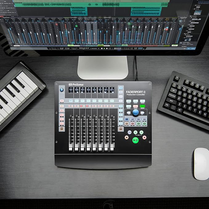 PreSonus FaderPort 8 DAW Controller with Studio One Pro Software