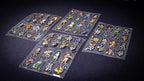 Arcknight Flat Plastic Miniatures: Cyberpunks; 56 Unique Sci-Fi-Themed Minis for Starfinder; Affordable, Skinny Figurines for SF, Shadowrun, and Other Tabletop RPG Games