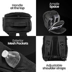 Tamrac Jazz 84 v2.0 Camera Backpack for Photographers, DSLR Camera Bag with Laptop Compartment, Professional Photography Backpack, Travel Camera Carrying Case with Adjustable Shoulder Straps – Black