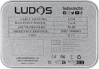 LUDOS Clamor Wired Earbuds in-Ear Headphones, 5 Years Warranty, Earphones with Microphone, Noise Isolating Ear Buds, Memory Foam for iPhone, Samsung, School Students, Kids, Women, Small Ears - Gold