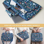 Maison d'Hermine Laptop bag with front pocket Stain and water repellent Cotton canvas