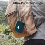 Monster Cube 1 Portable Bluetooth Speaker, IPX7 Waterproof, Bluetooth 6.0, 20H Playtime, Powerful Stereo Sound, Speaker for Home, Outdoors and Travel, Blue