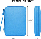 CILLA Electronics Organizer Travel, Travel Cord Organizer Case, Compact Electronics Accessories Bag for Cable, Cord, Charger, Phone