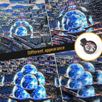 Kaleidoscope Prism Lens for iPhone & Android – Clip-On Multi Refraction Filter Lens for Mobile Photography, K9 Optical Glass Creative Phone Camera Attachment