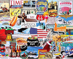 White Mountain Puzzles I Love America - 1000 Piece Jigsaw Puzzle