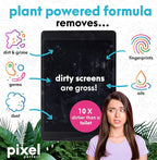 Pixel Perfect | 16.9oz | XL Screen Cleaner Kit, for TV, Laptops, Computers, Monitors, Phones, Tablets | 500ml Cleaning Kit, Premium Natural Spray