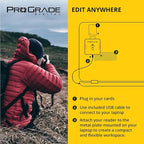 CFexpress Type B and SD UHS-II Dual-Slot Memory Card Reader by ProGrade Digital | USB 3.2 Gen 2 for Professional Filmmakers, Photographers & Content Creators