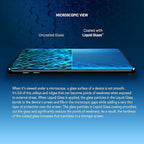 LIQUID GLASS Screen Protector With $250 Protection Coverage | Wipe On Scratch and Shatter Resistant Nano Technology for All Phones Tablets and Smart Watches - Universal Fit (New and Advanced)