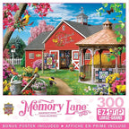 MasterPieces - 300 Piece Jigsaw Puzzle, Large EZ Grip, Goldfinch Farms, Adult & Family Fun, Non-Glare, 18"x24", Puzzles 300 Pieces for Adults