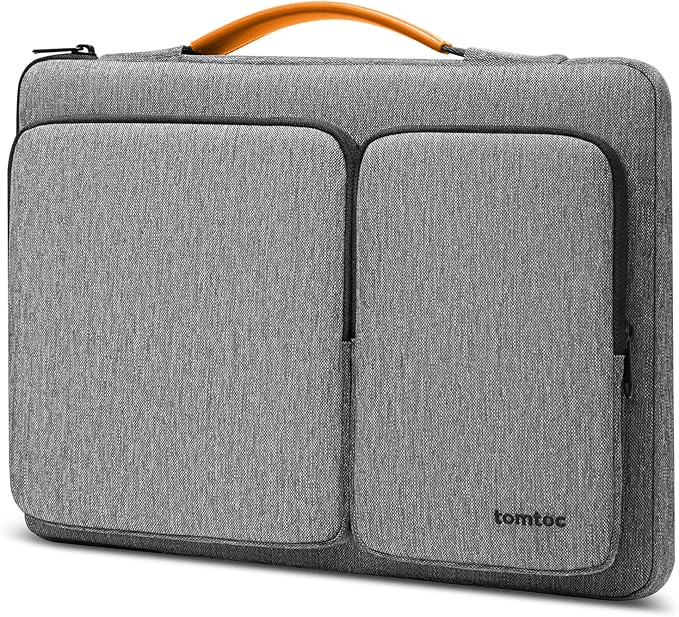 tomtoc 360 Protective Laptop Case for 16-inch MacBook Pro M4/M3/M2/M1 2024-2019, Water-Resistant Laptop Sleeve Bag for Dell XPS 16 Plus, The New Razer Blade 16