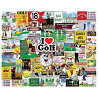 White Mountain Puzzles I Love Golf - 1000 Piece Jigsaw Puzzle